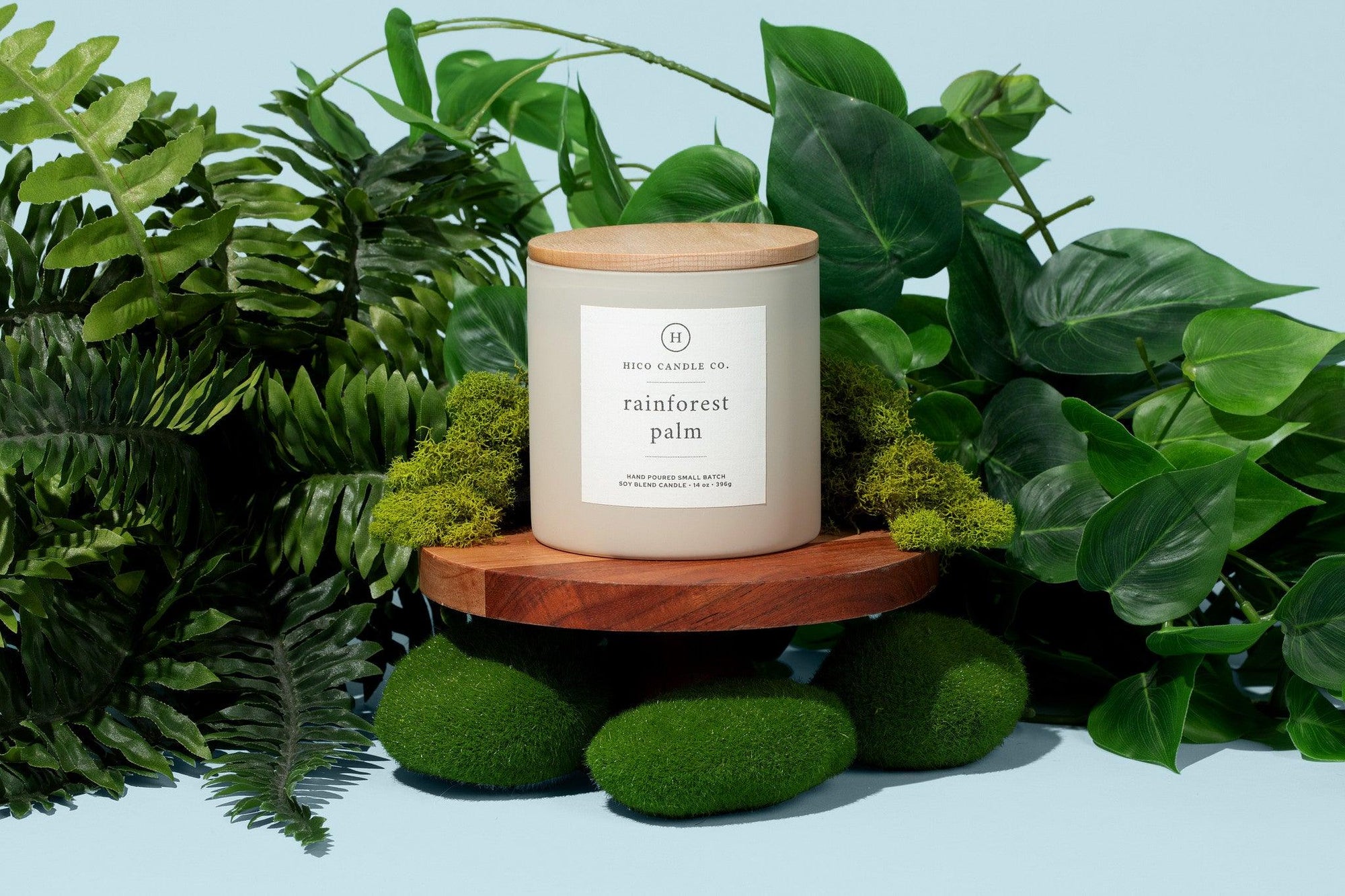 Hico Candle Co. Rainforest Palm
