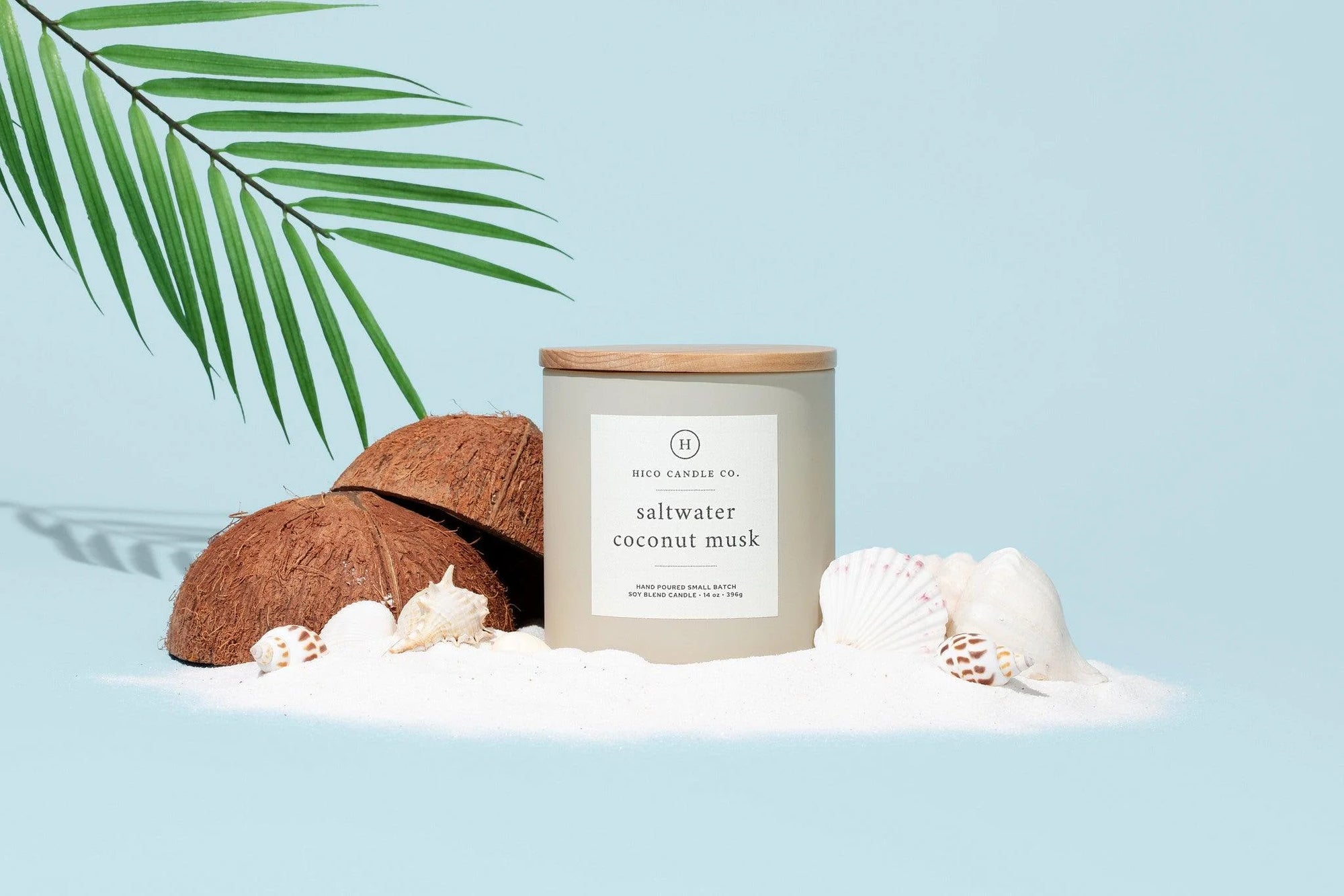 Hico Candle Co. Saltwater Coconut Musk