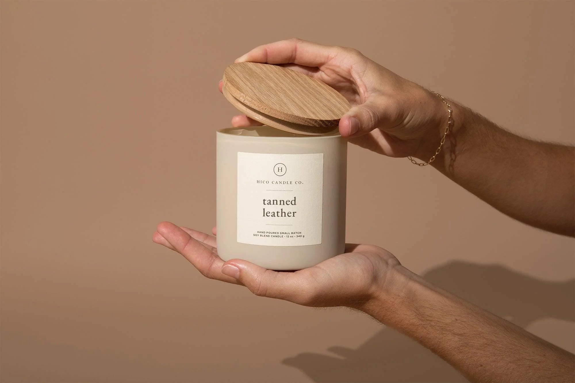 Hico Candle Co. Tanned Leather