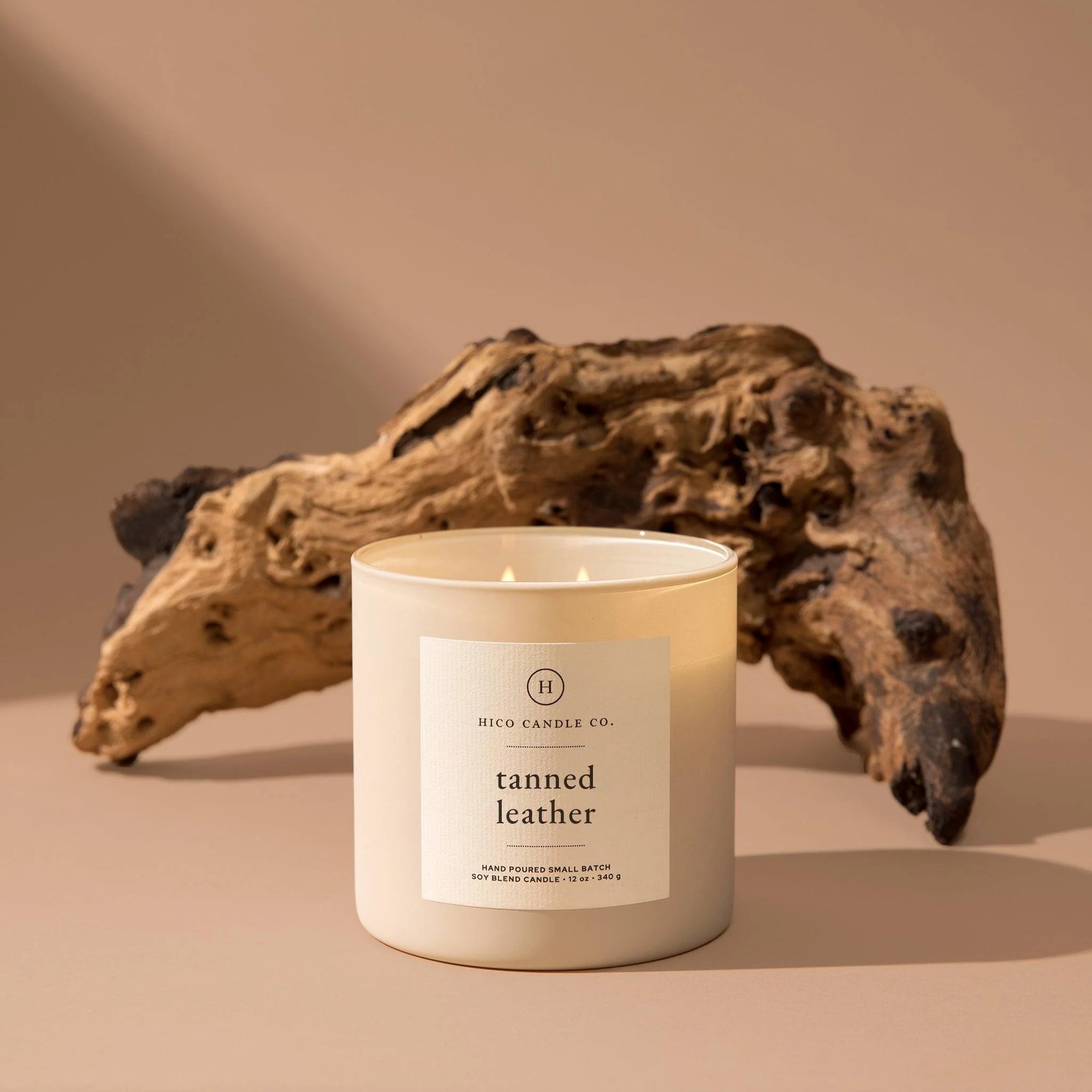 Hico Candle Co. Tanned Leather