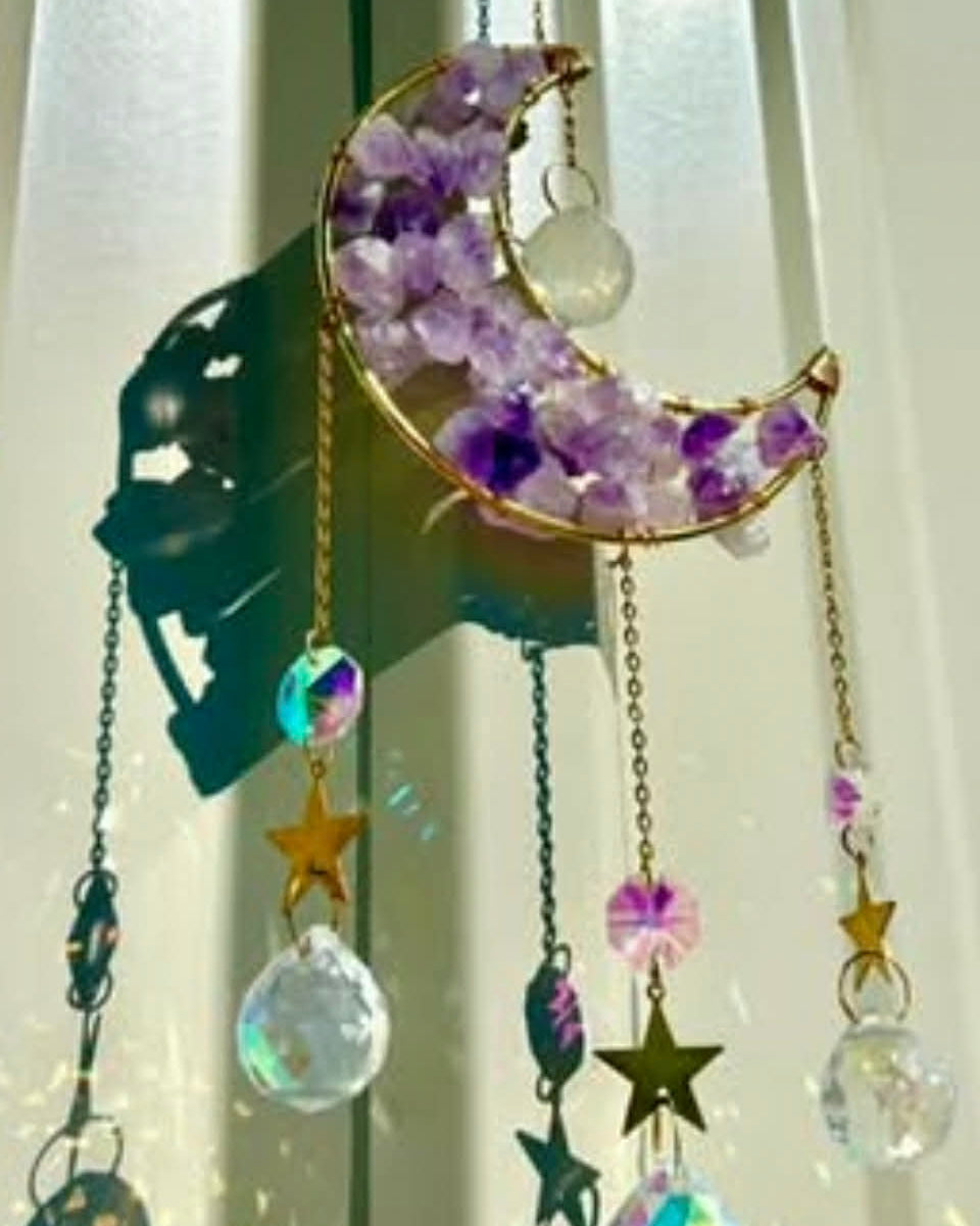 Amethyst Dream Catcher