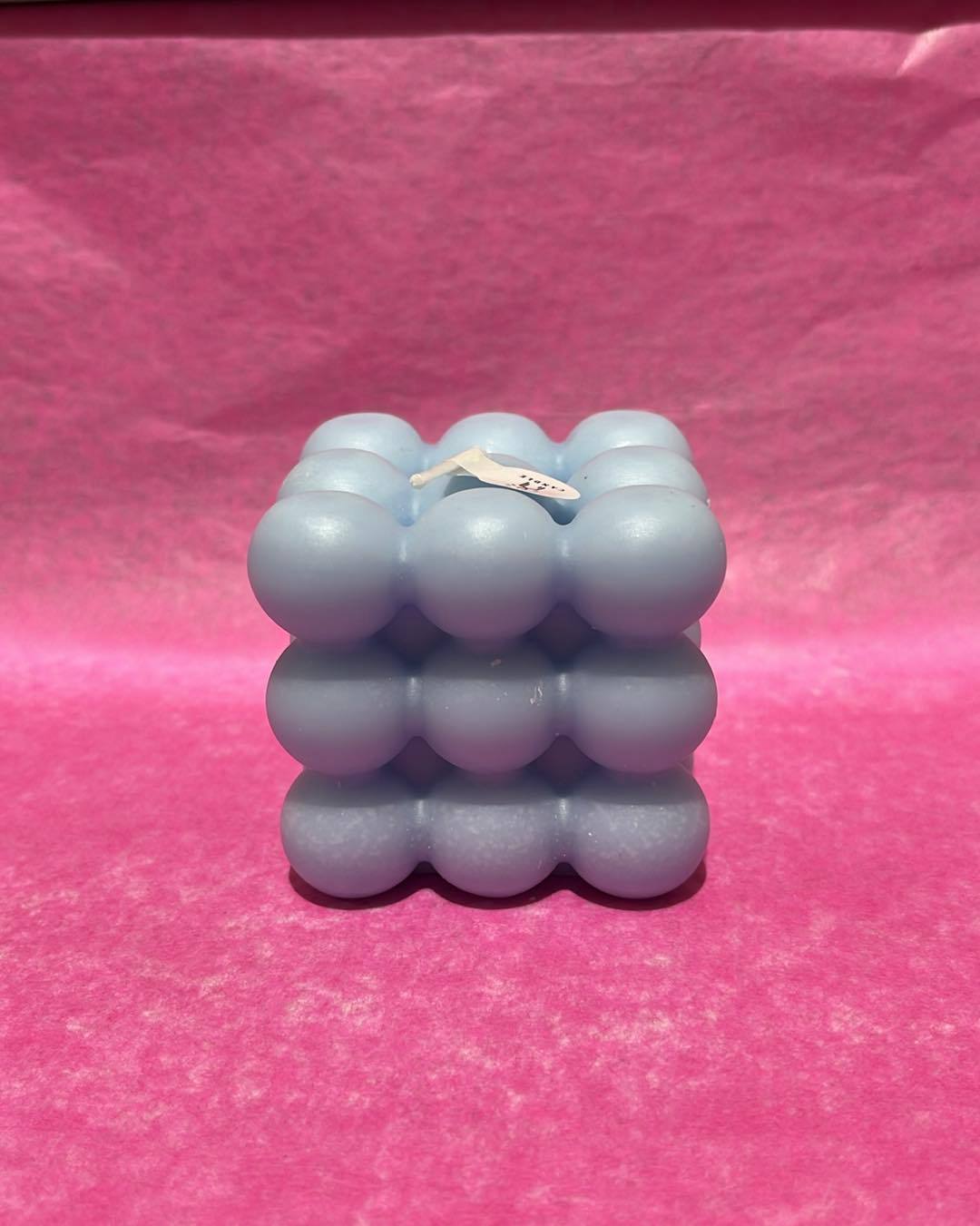 Bubble Cube Candle