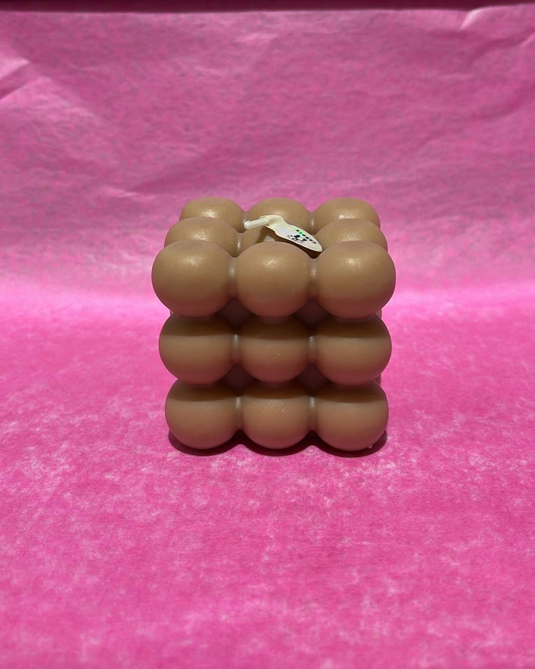 Bubble Cube Candle