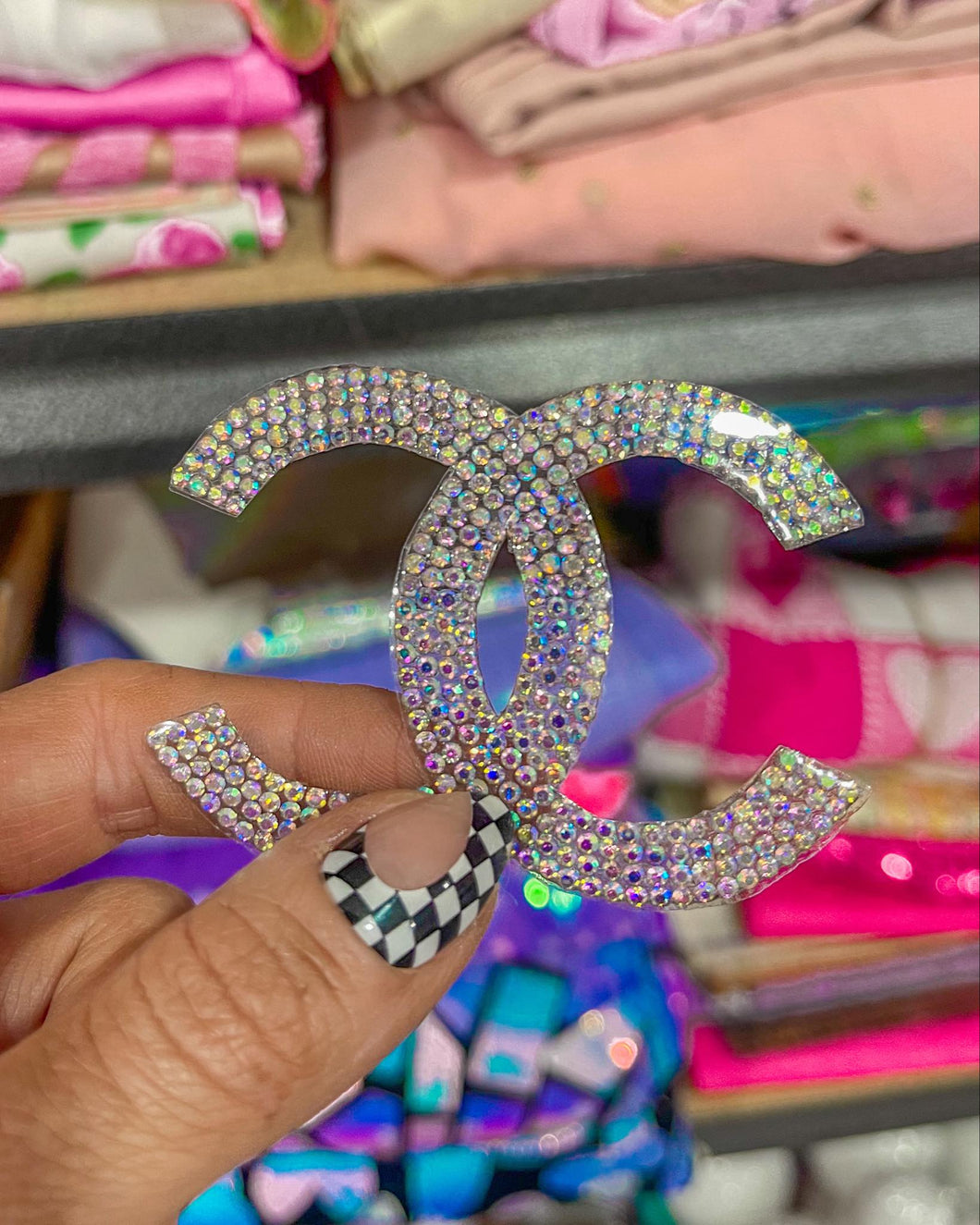 Chanel Rhinestone Patch