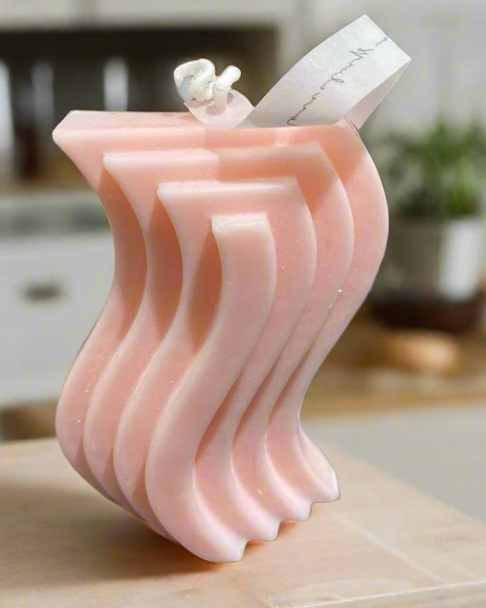 Pink Decorative Candle "Love Always"