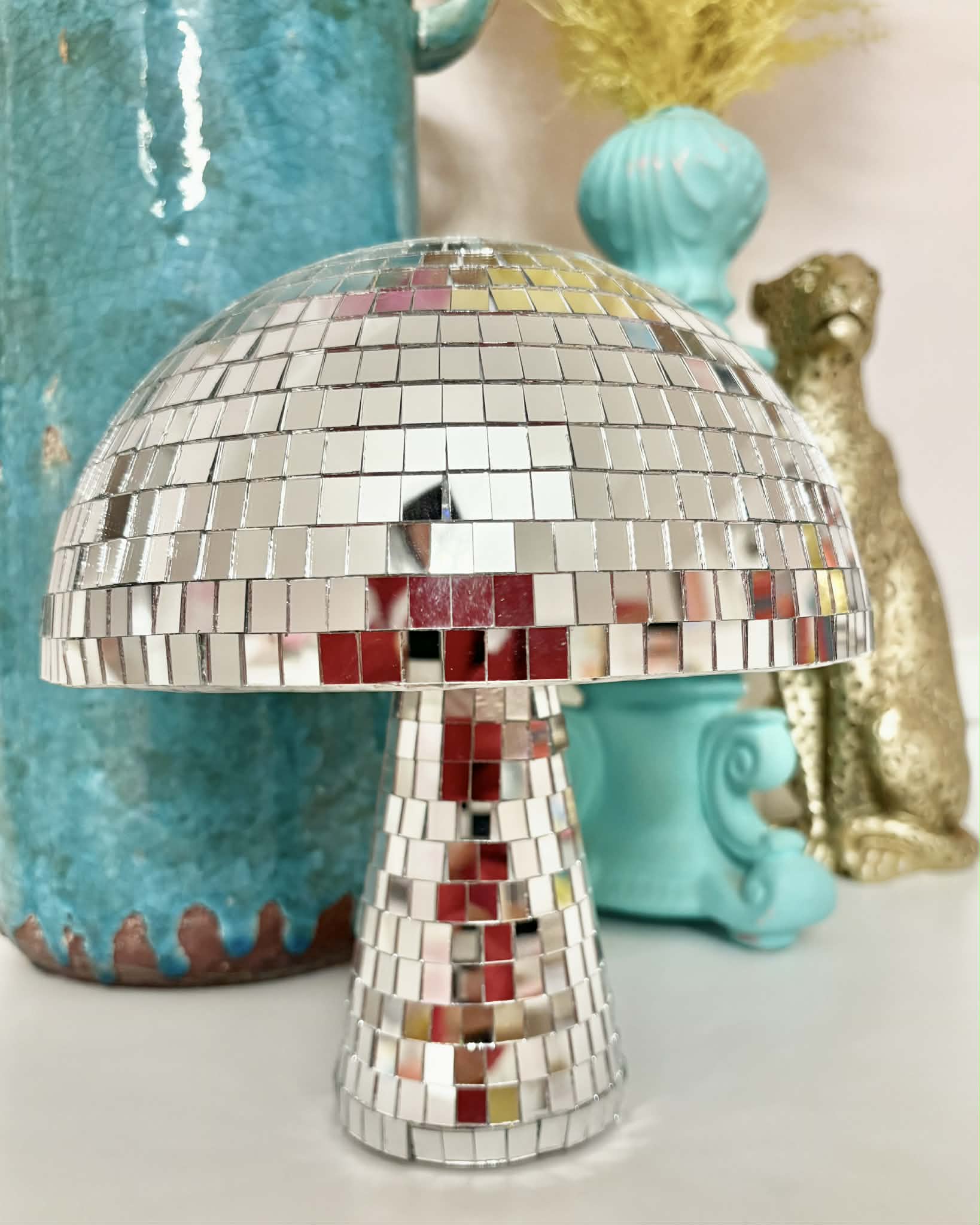 Silver Disco Mushroom