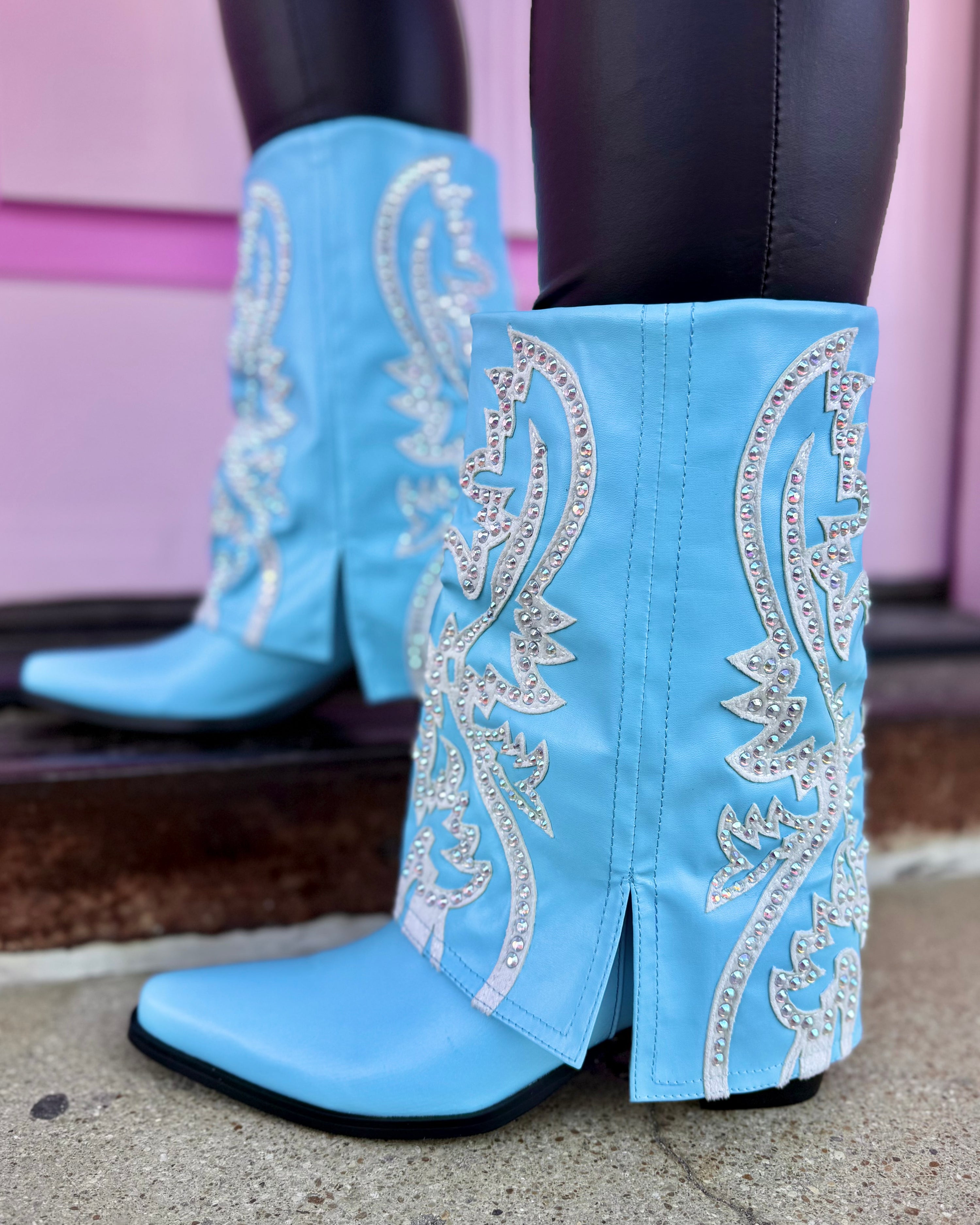 Kelsey's Blue Dream Boots