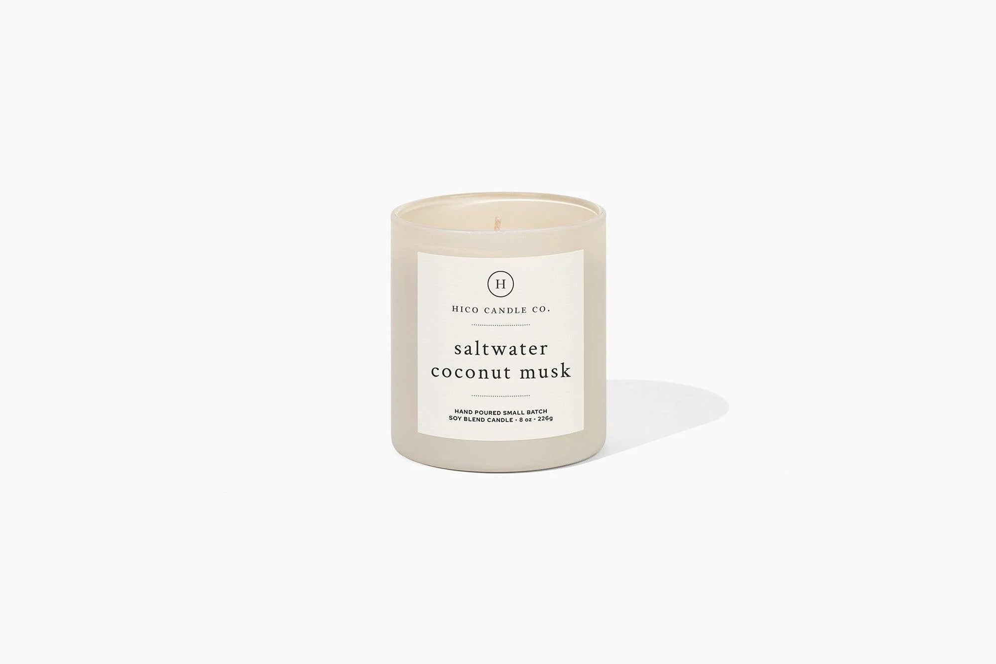 Hico Candle Co. Saltwater Coconut Musk