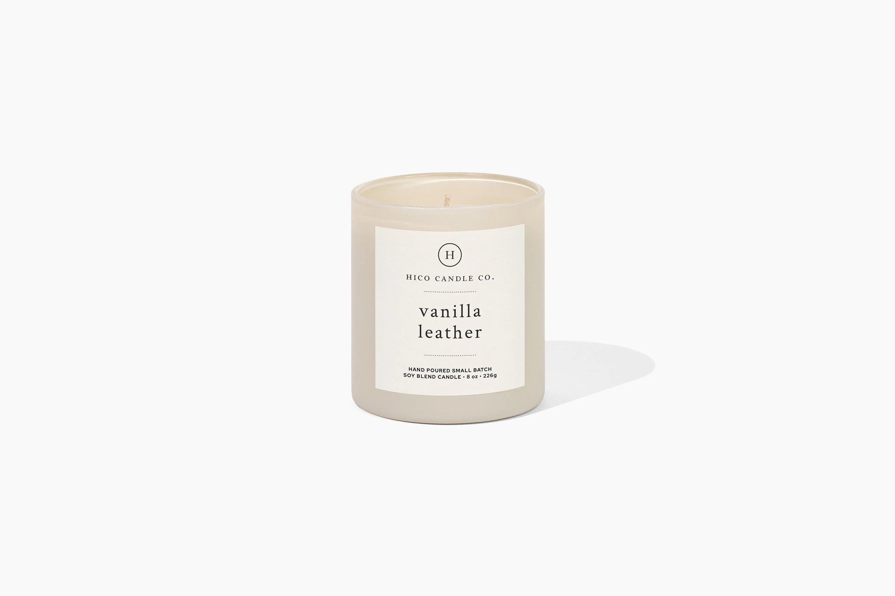 Hico Candle Co. Vanilla Leather