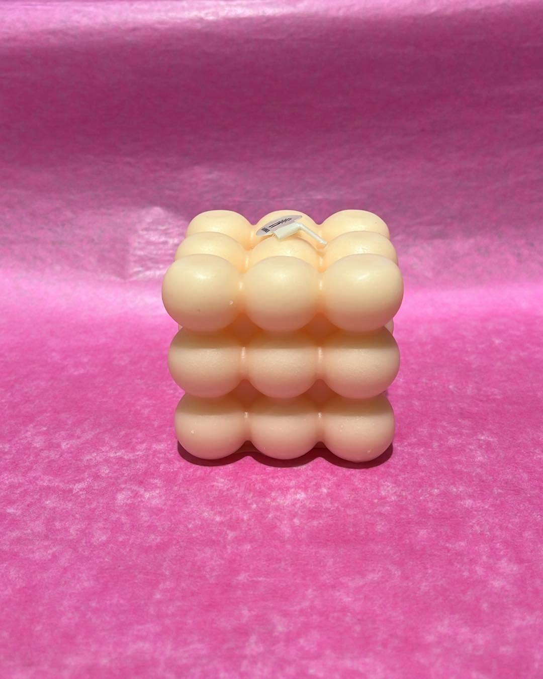 Bubble Cube Candle