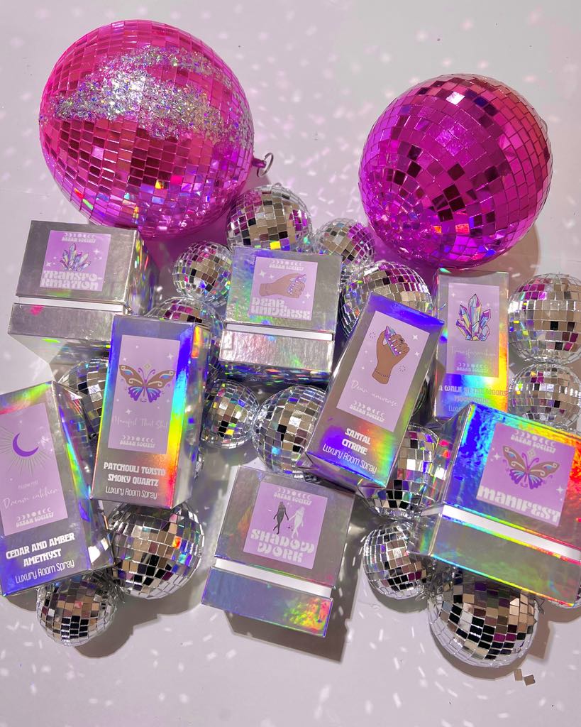 Manifest Patchouli Twisto 9oz Candle or 4oz Room Spray