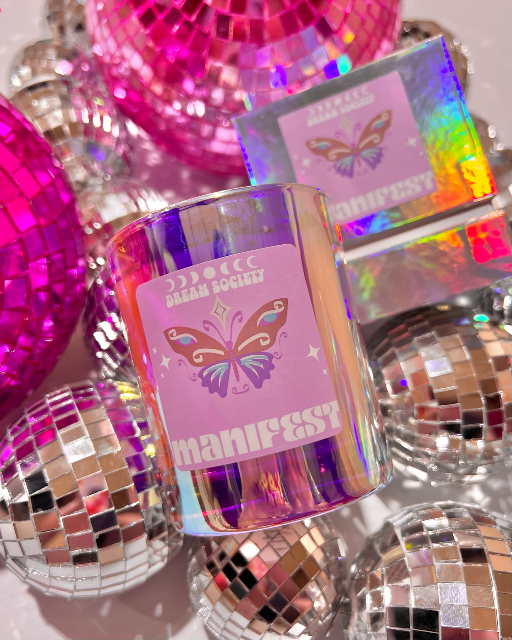 Manifest Patchouli Twisto 9oz Candle or 4oz Room Spray